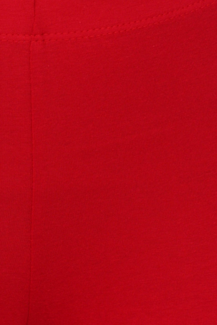 Sakkas Cotton Blend Solid Color Footless Stretch Leggings - Made in USA