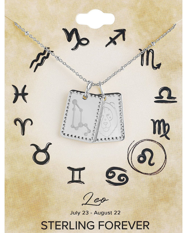 Zodiac Tag Necklace
