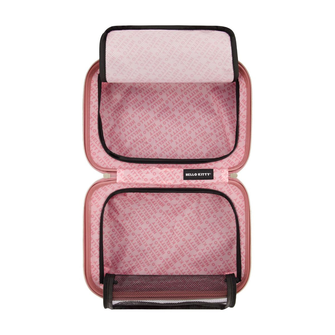 Hello Kitty Pink Molded Carry-on Train Case