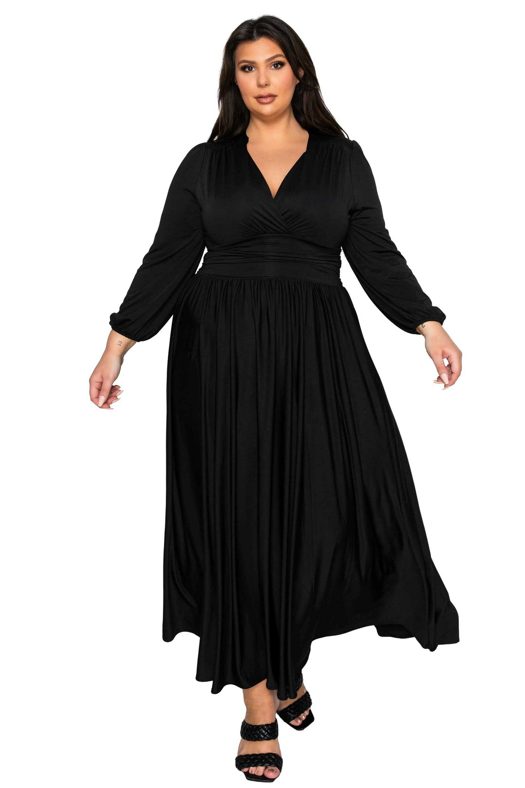 Solene Empire Waist Dress