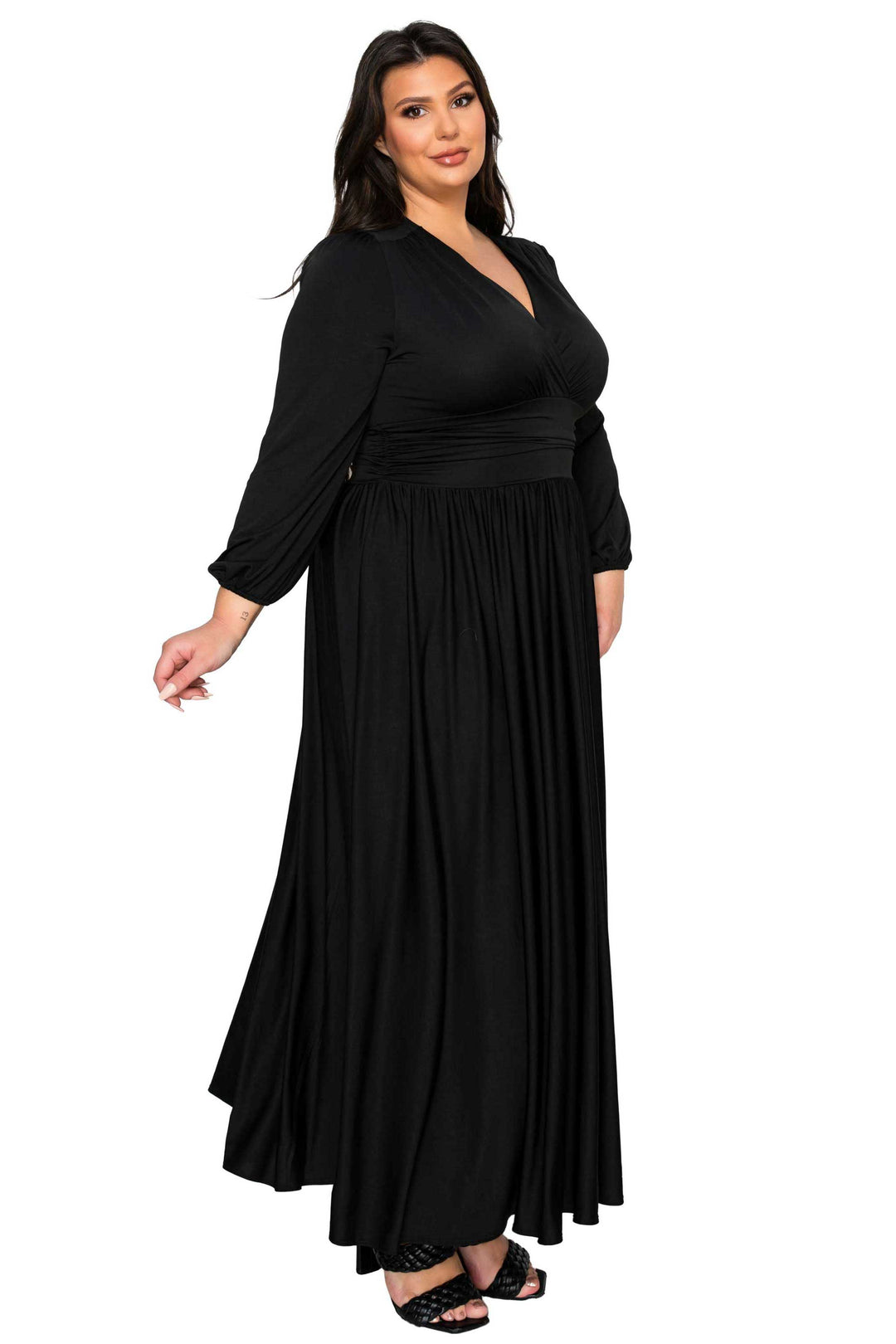 Solene Empire Waist Dress