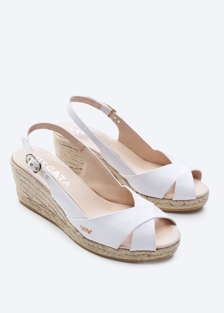 Llansa Canvas Espadrille Sandal Wedges