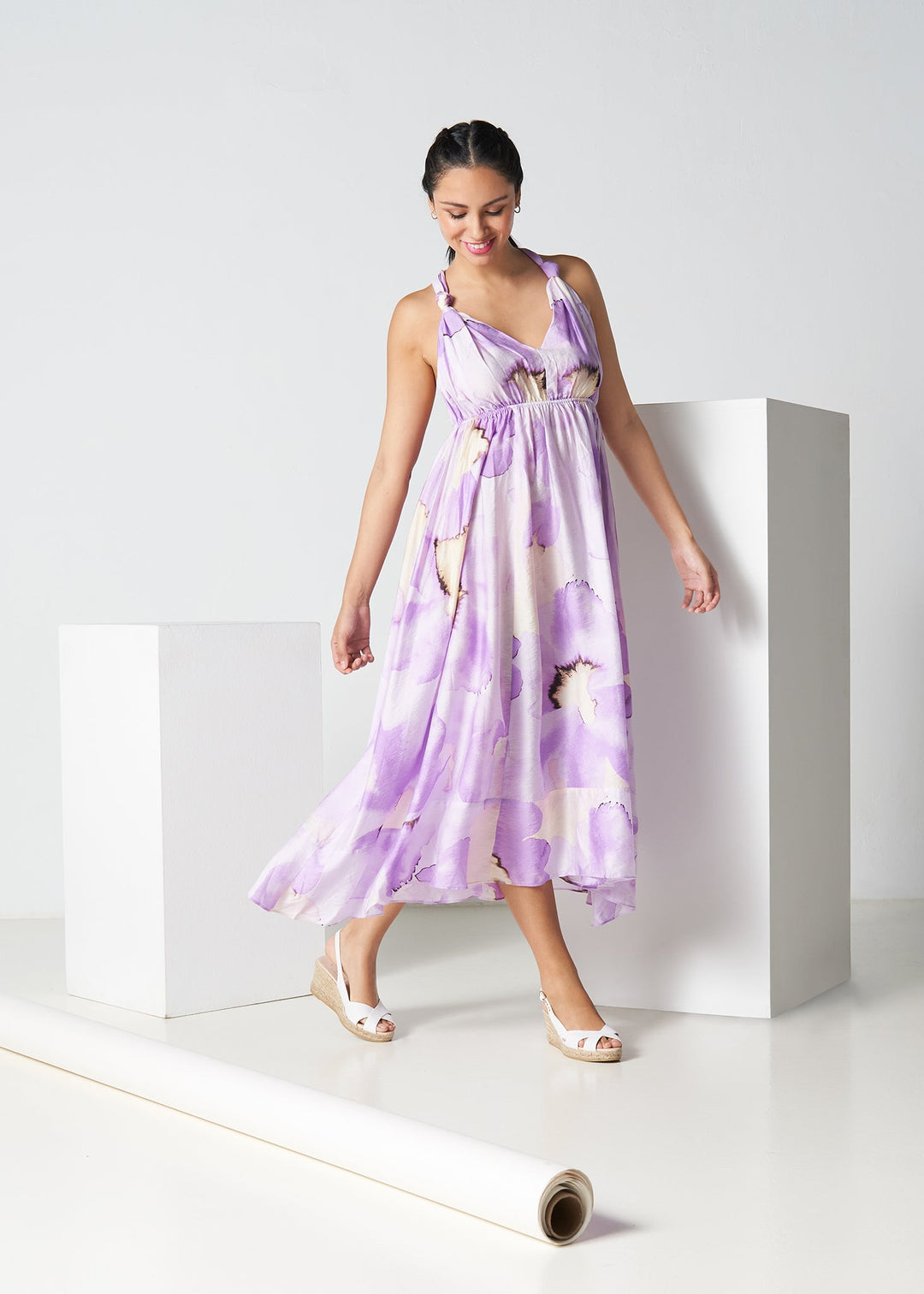 Llansa Canvas Espadrille Sandal Wedges