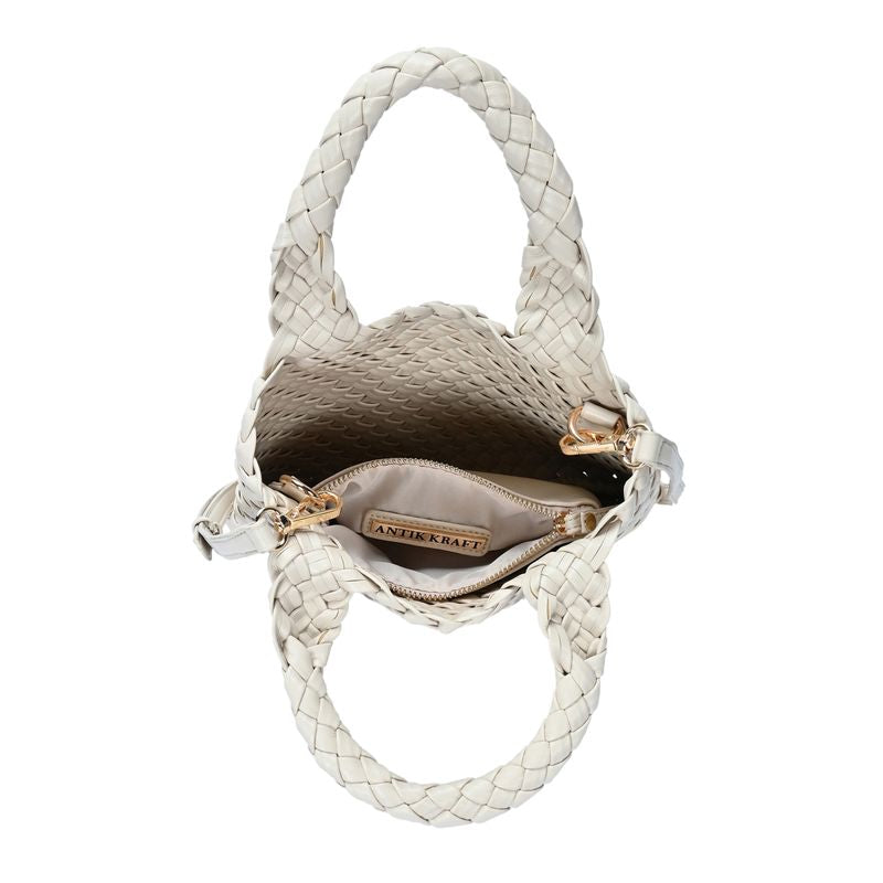 Melody 2 in 1 Wristlet Pouch Woven Crossbody