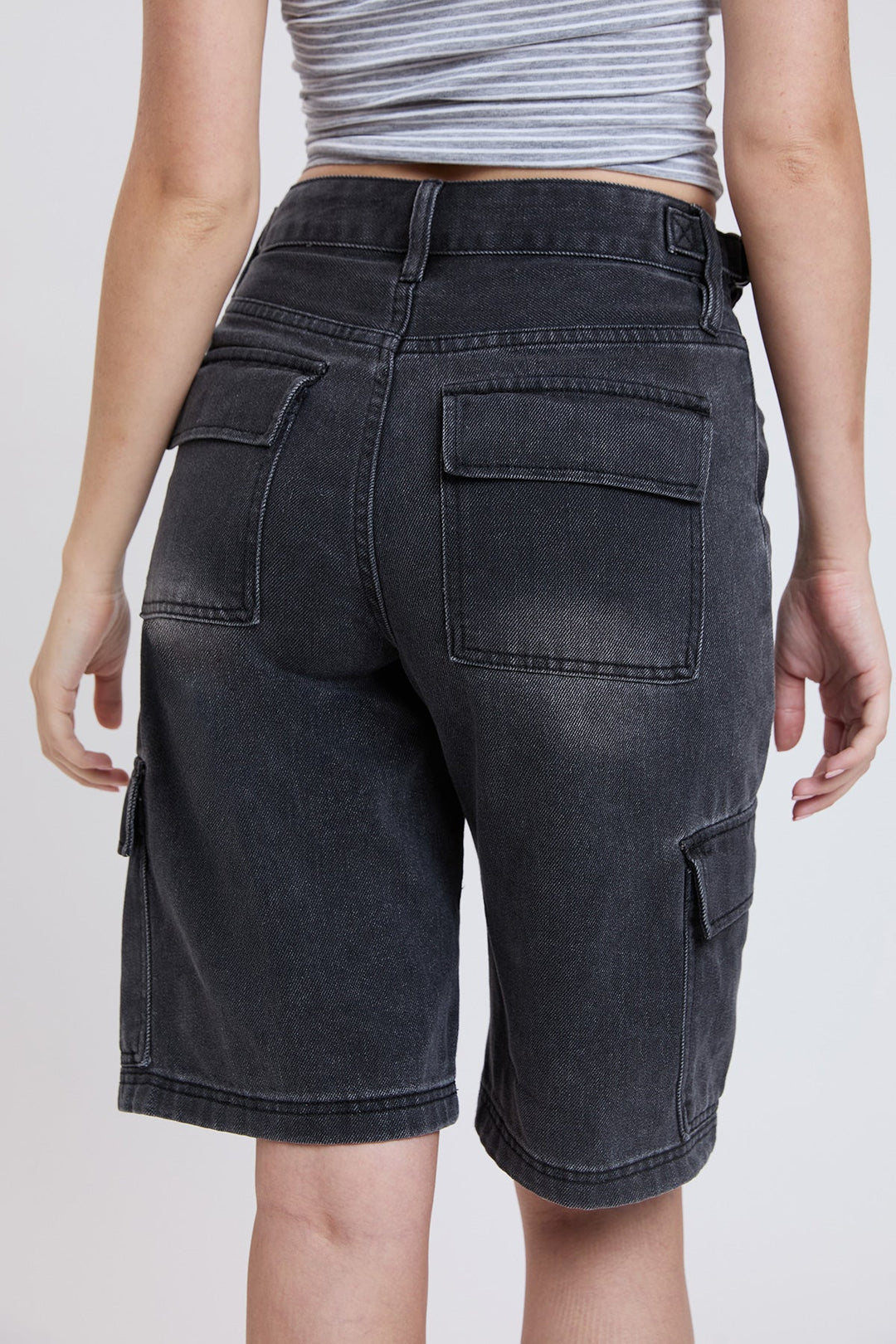 Women's High Rise Cargo Jort