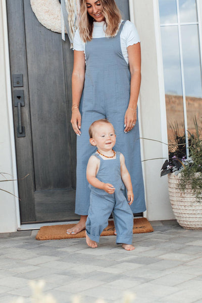 Cody Jumpsuit in Blue - Kids