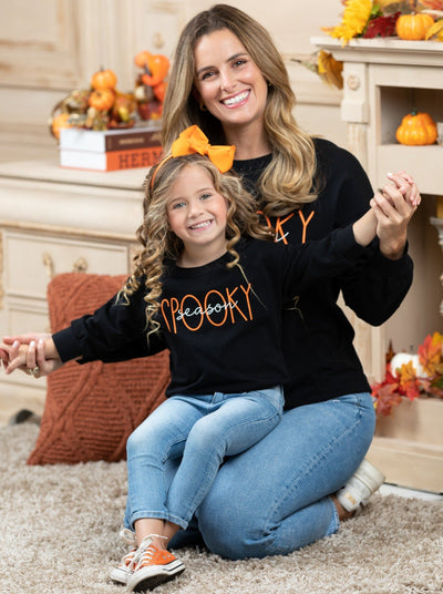 Mommy and Me Spooky Season Top