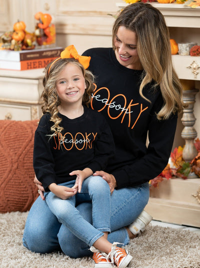 Mommy and Me Spooky Season Top