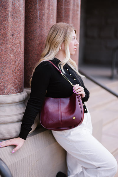 Marissa Saddle Crossbody