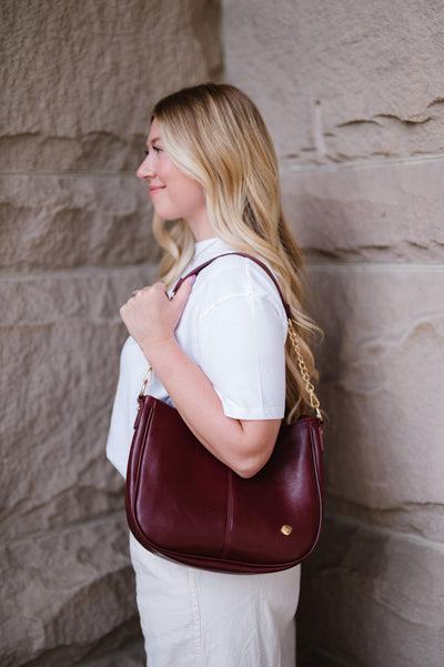 Marissa Saddle Crossbody