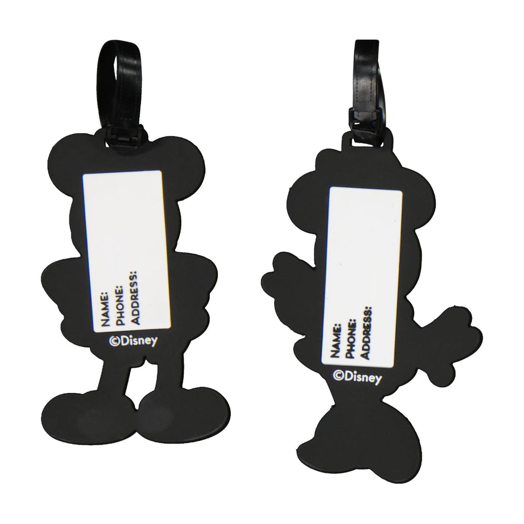 Mickey & Minnie Mouse Disney Luggage Tags Set