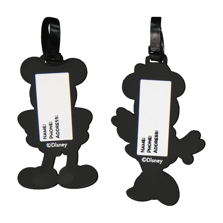 Mickey & Minnie Mouse Disney Luggage Tags Set