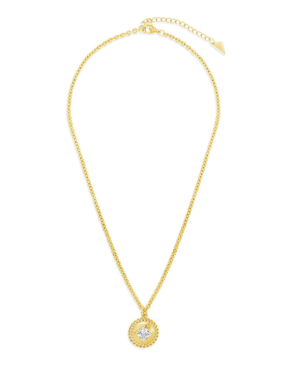 Jaliyah CZ Statement Pendant Necklace