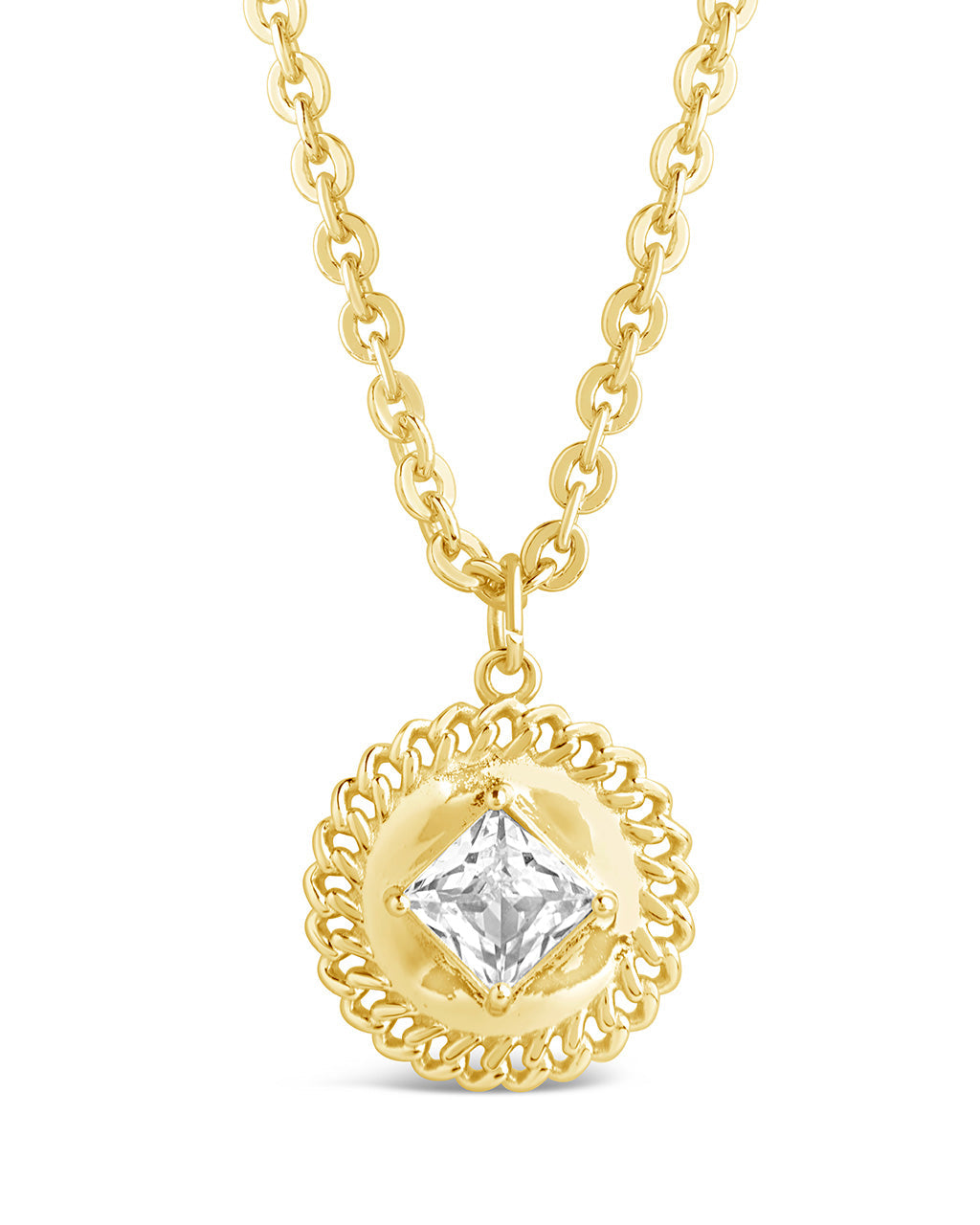 Jaliyah CZ Statement Pendant Necklace