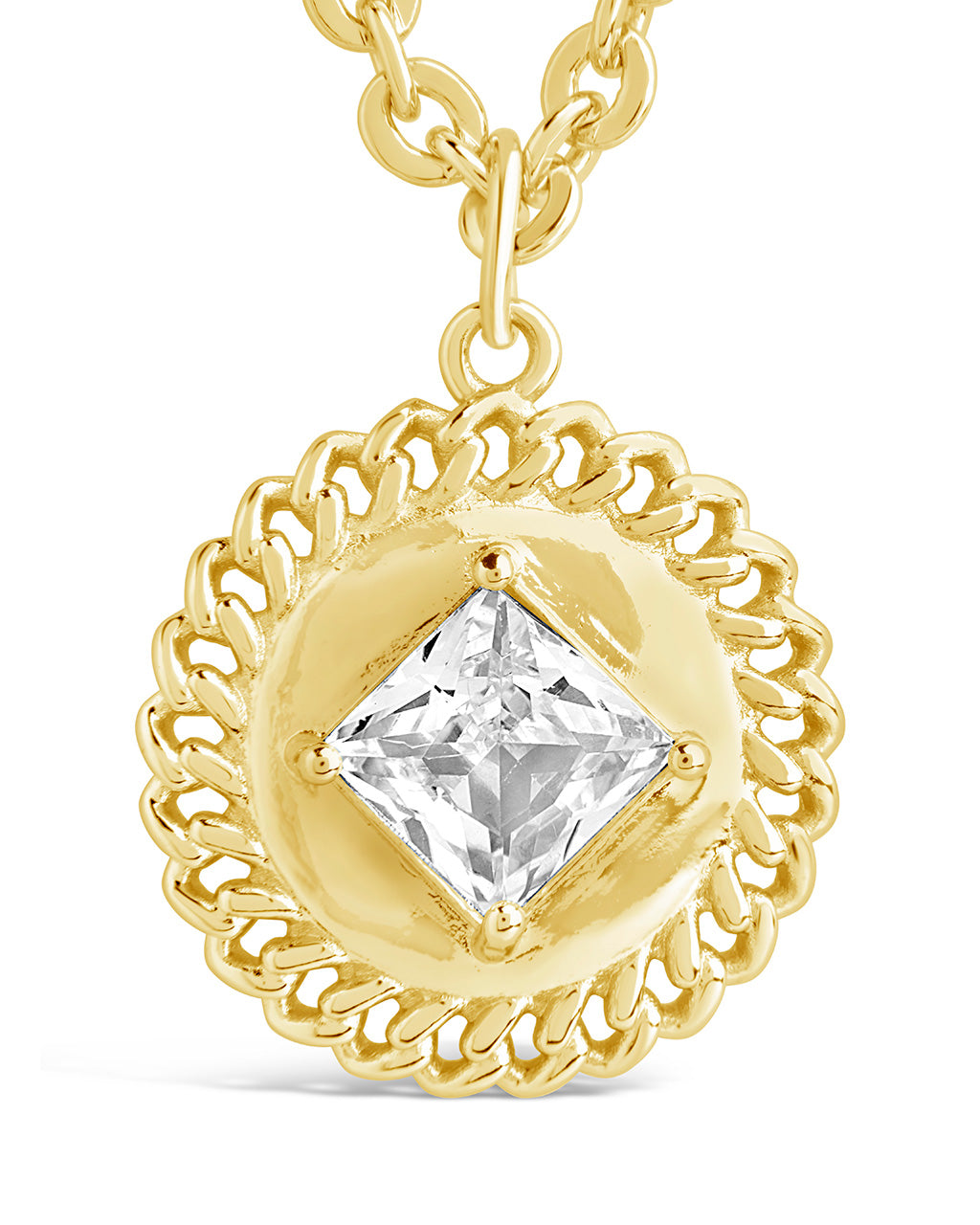 Jaliyah CZ Statement Pendant Necklace