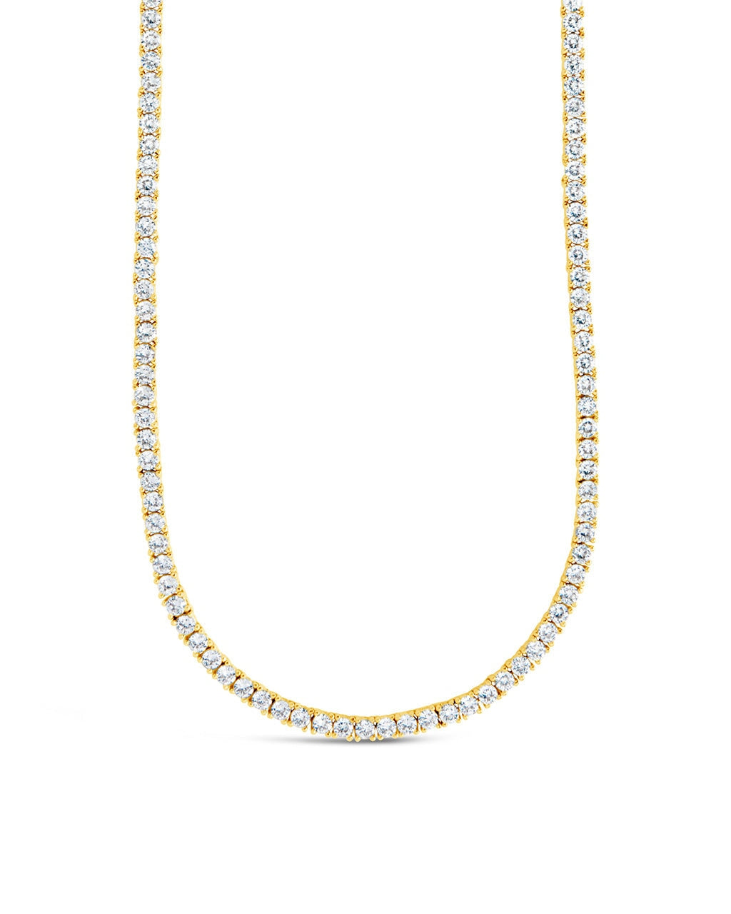 Cecil CZ Tennis Necklace