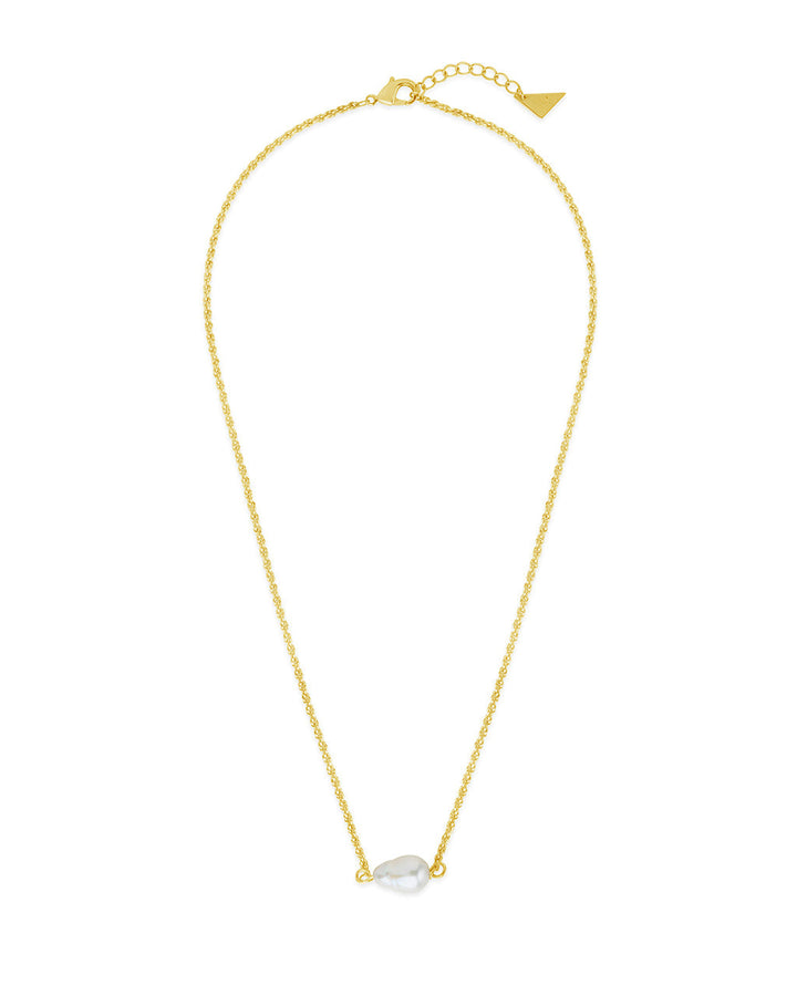 Elyse Pearl Pendant Necklace