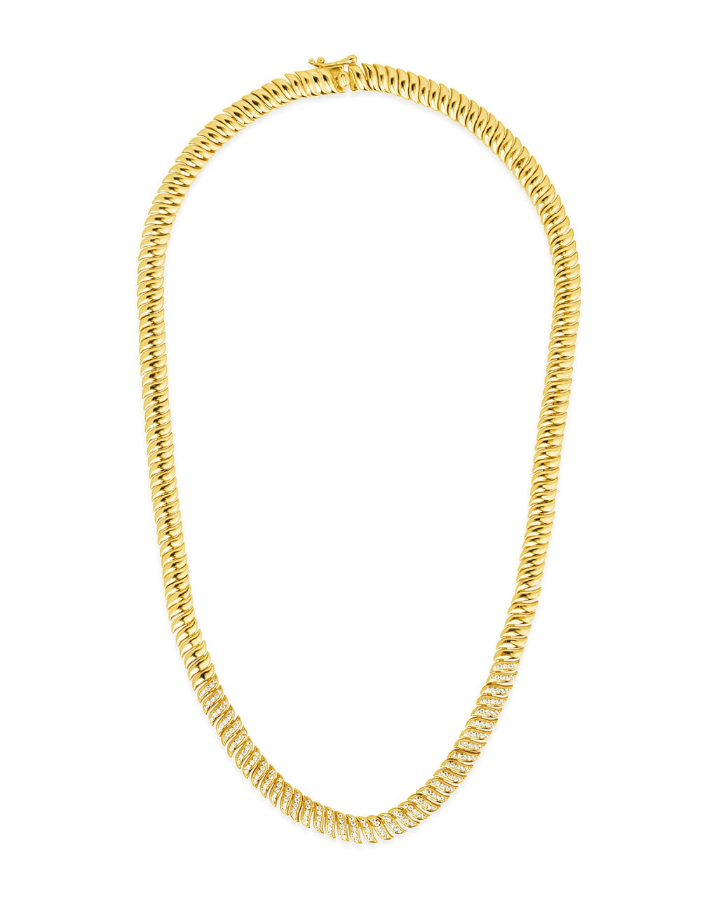 Arabella CZ Chain Necklace
