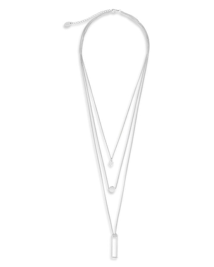 Geometric Multi Layer Necklace