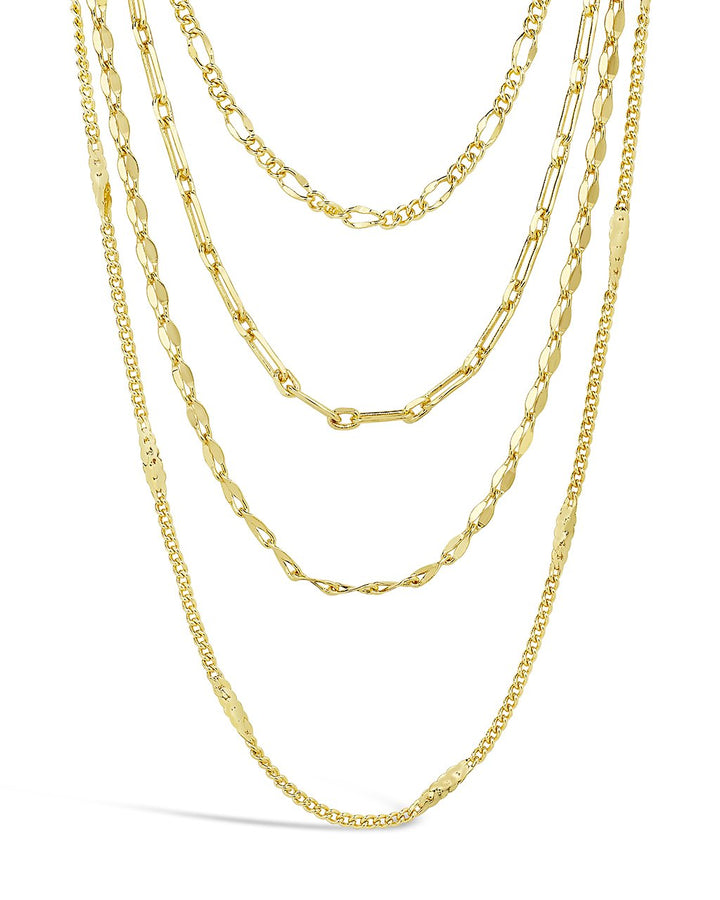 Four Layer Chain Necklace