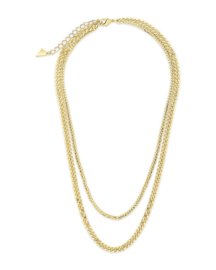 Everyday Layered Curb Chain Necklace
