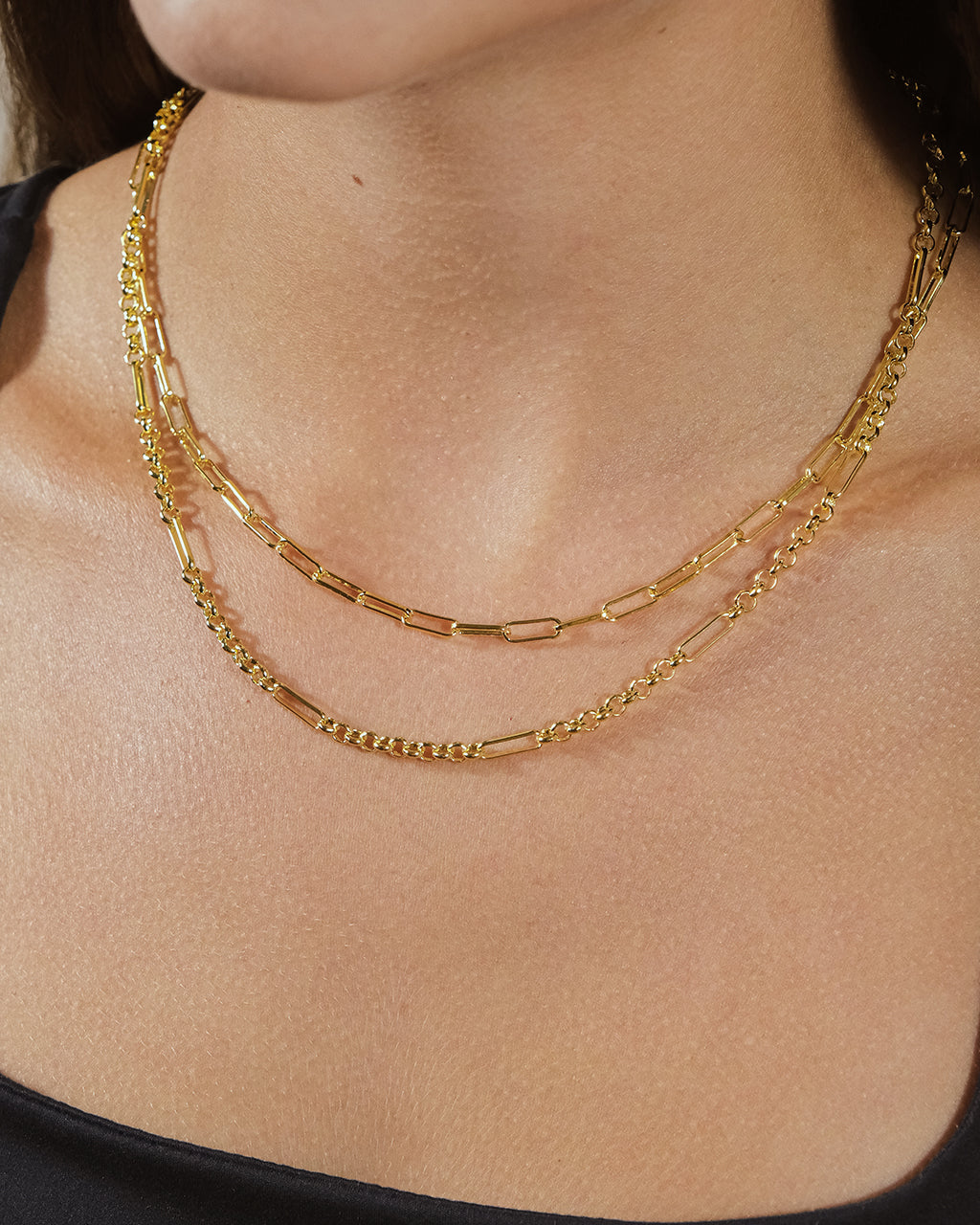 Shirin Layered Chain Necklace