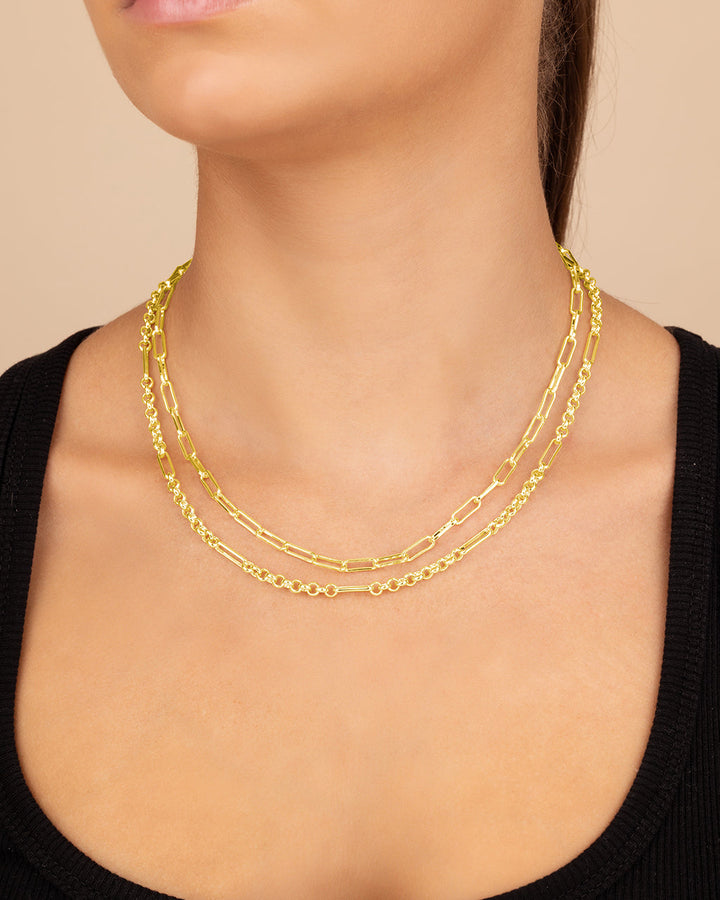 Shirin Layered Chain Necklace