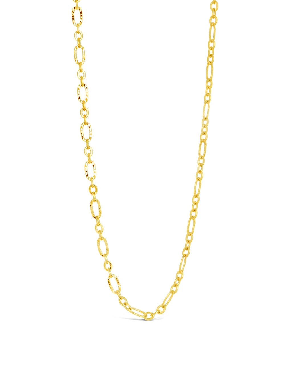 Elysia Delicate Mixed Link Chain Necklace