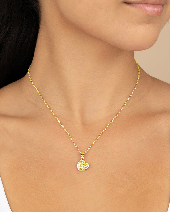 Palmier Pendant Necklace