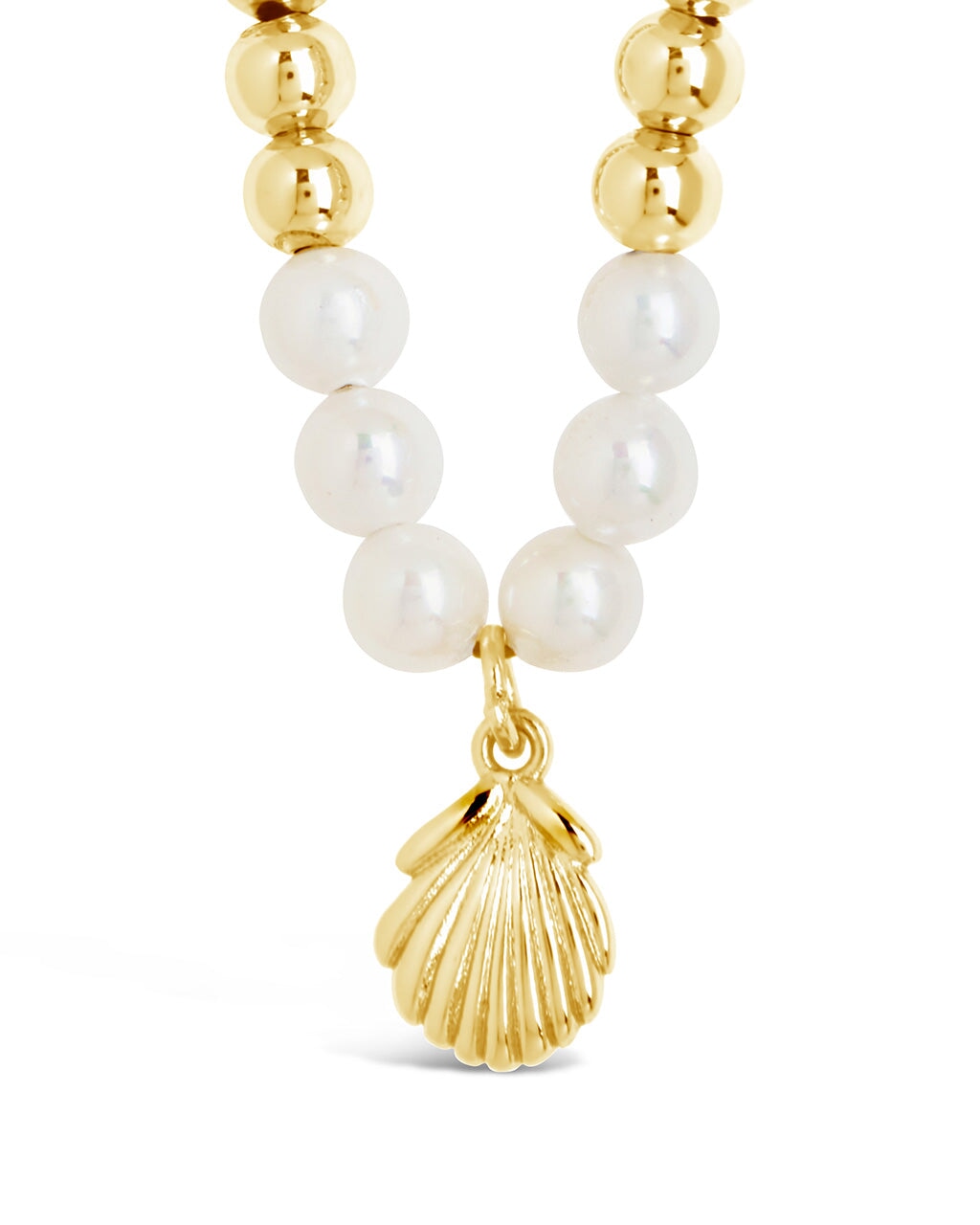 Marjorie Pearl & Shell Pendant Necklace