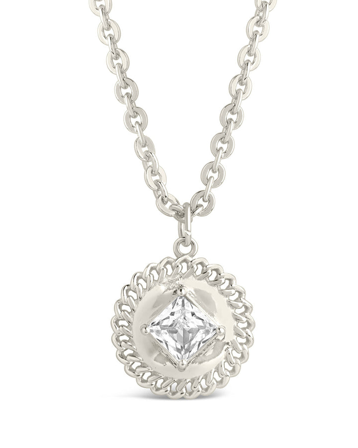 Jaliyah CZ Statement Pendant Necklace