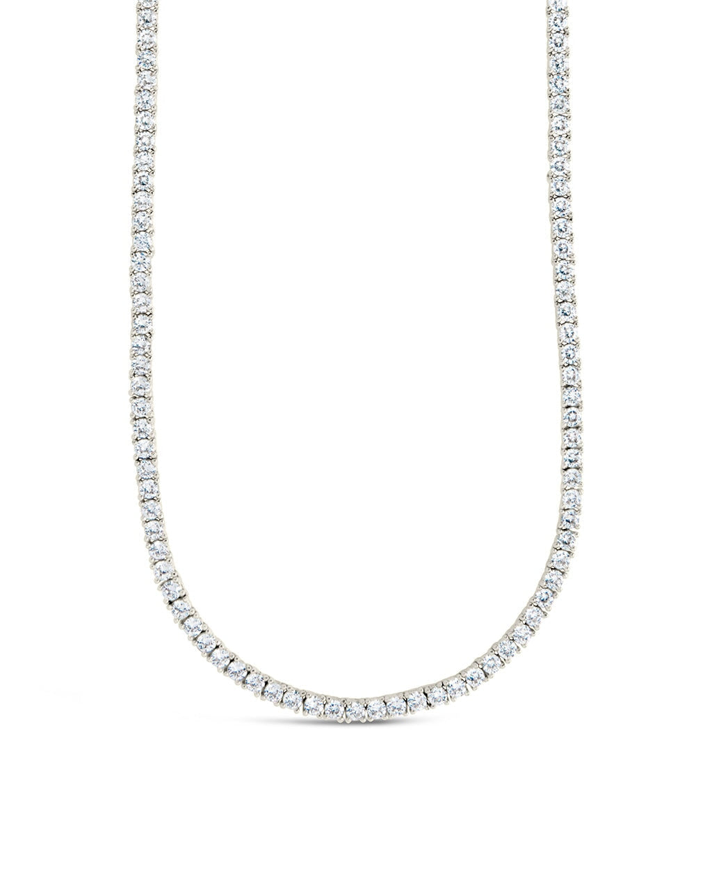 Cecil CZ Tennis Necklace