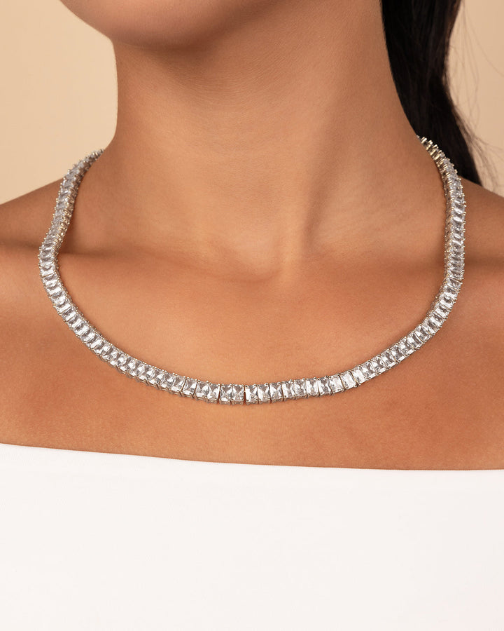 Marisol CZ Tennis Necklace