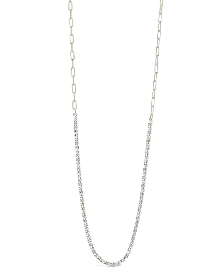 Dani Chain & CZ Tennis Necklace