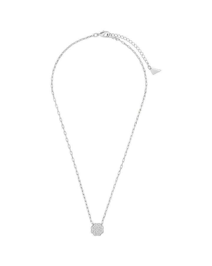 Raemy CZ Rose Petal Pendant Necklace