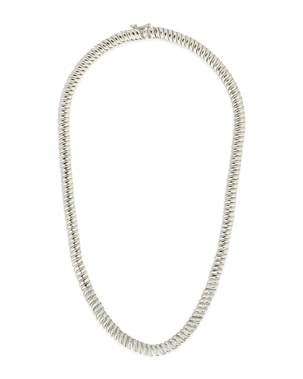 Arabella CZ Chain Necklace