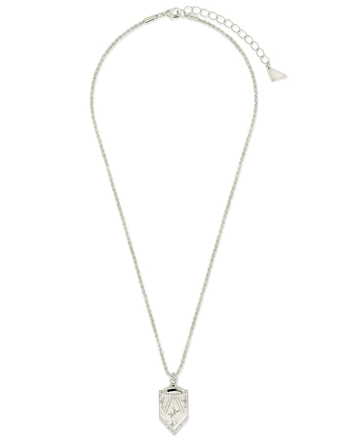 Beam Me Up CZ Pendant Necklace