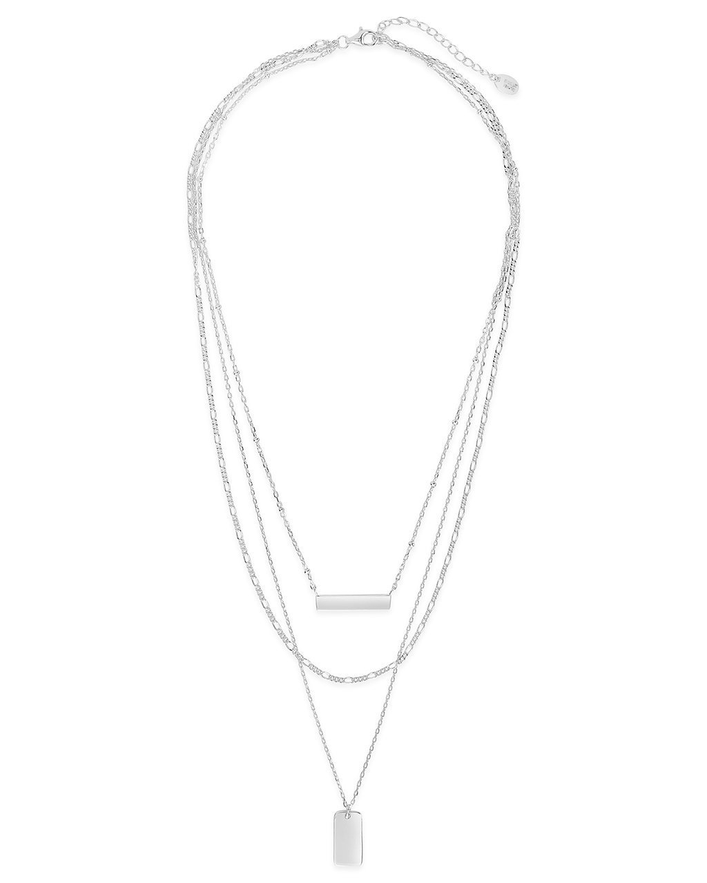 Triple Layered Bar Necklace