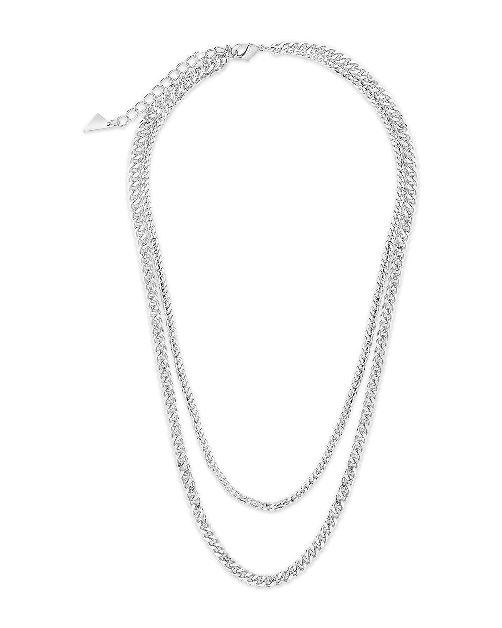 Everyday Layered Curb Chain Necklace