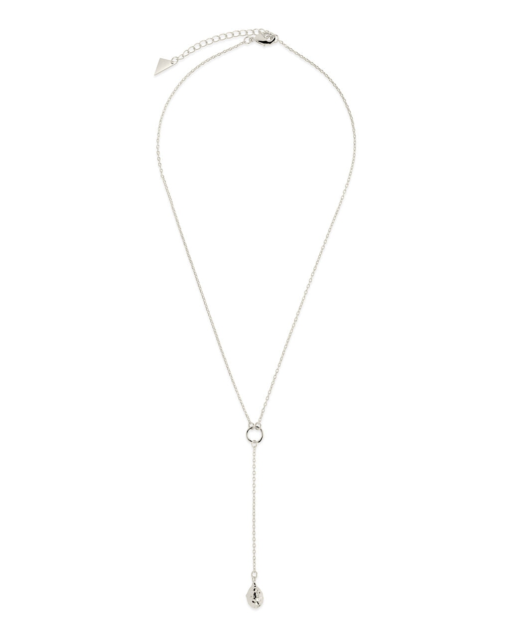 Lee Molten Metal Lariat Necklace