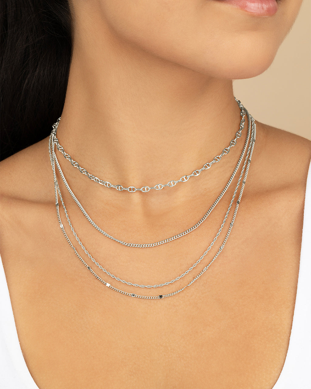 Lulu Layered Chain Necklace