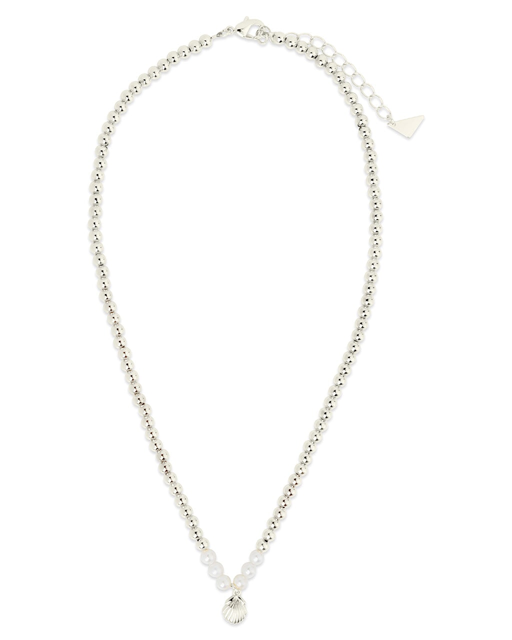 Marjorie Pearl & Shell Pendant Necklace