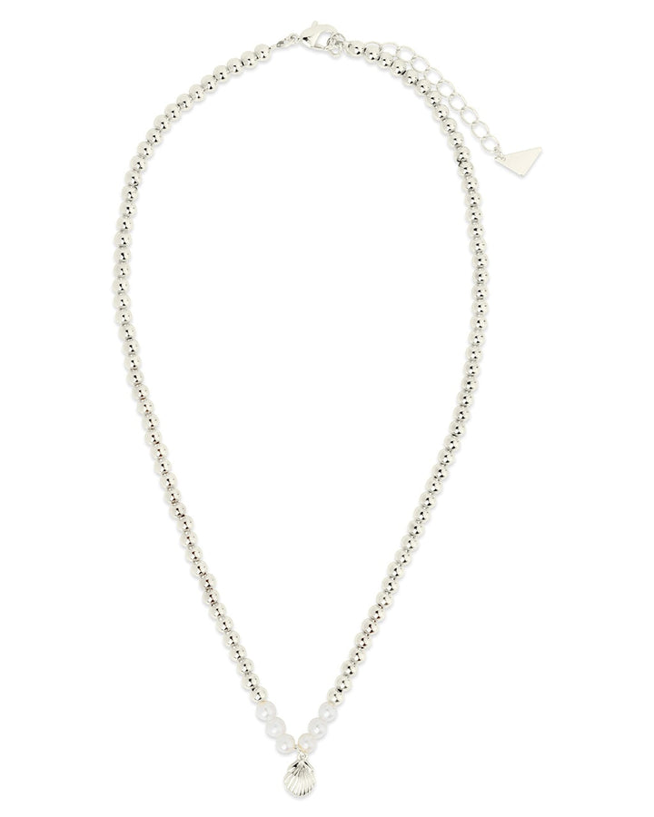 Marjorie Pearl & Shell Pendant Necklace