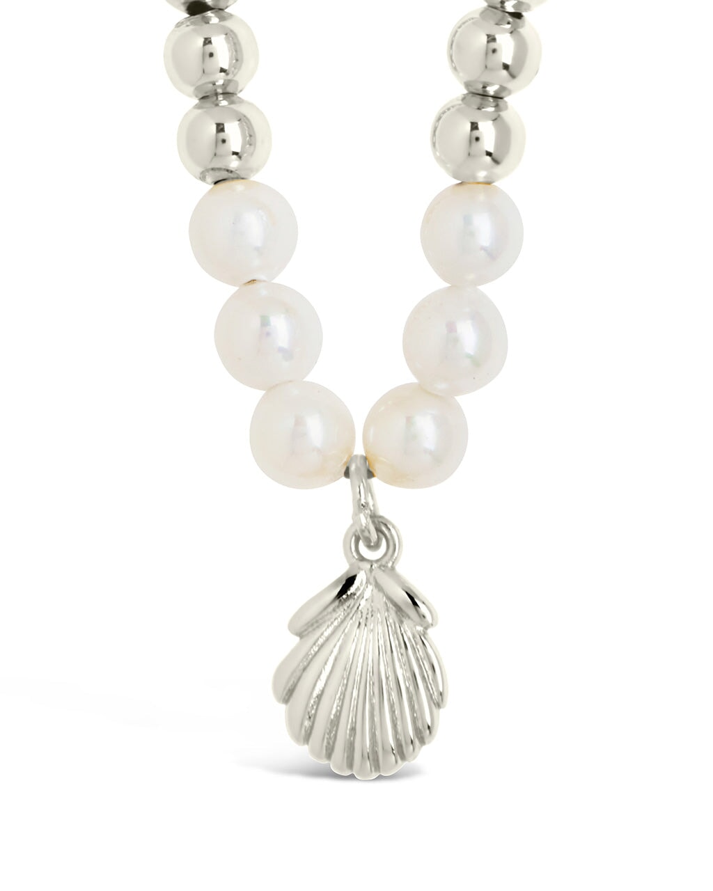 Marjorie Pearl & Shell Pendant Necklace