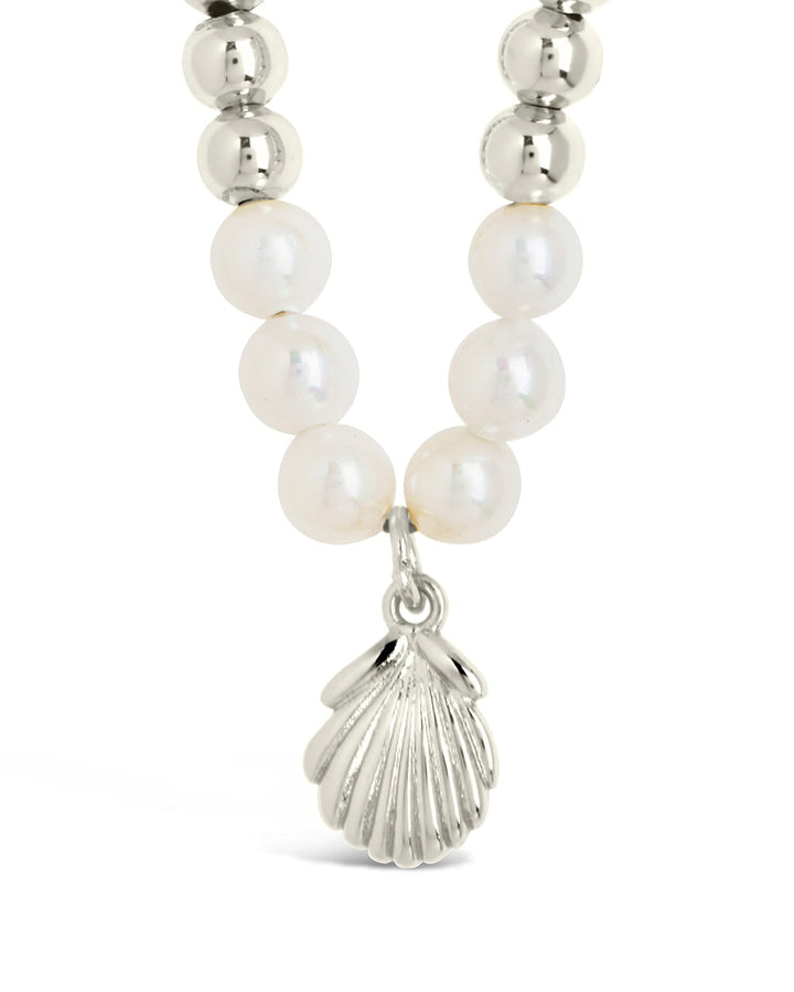 Marjorie Pearl & Shell Pendant Necklace