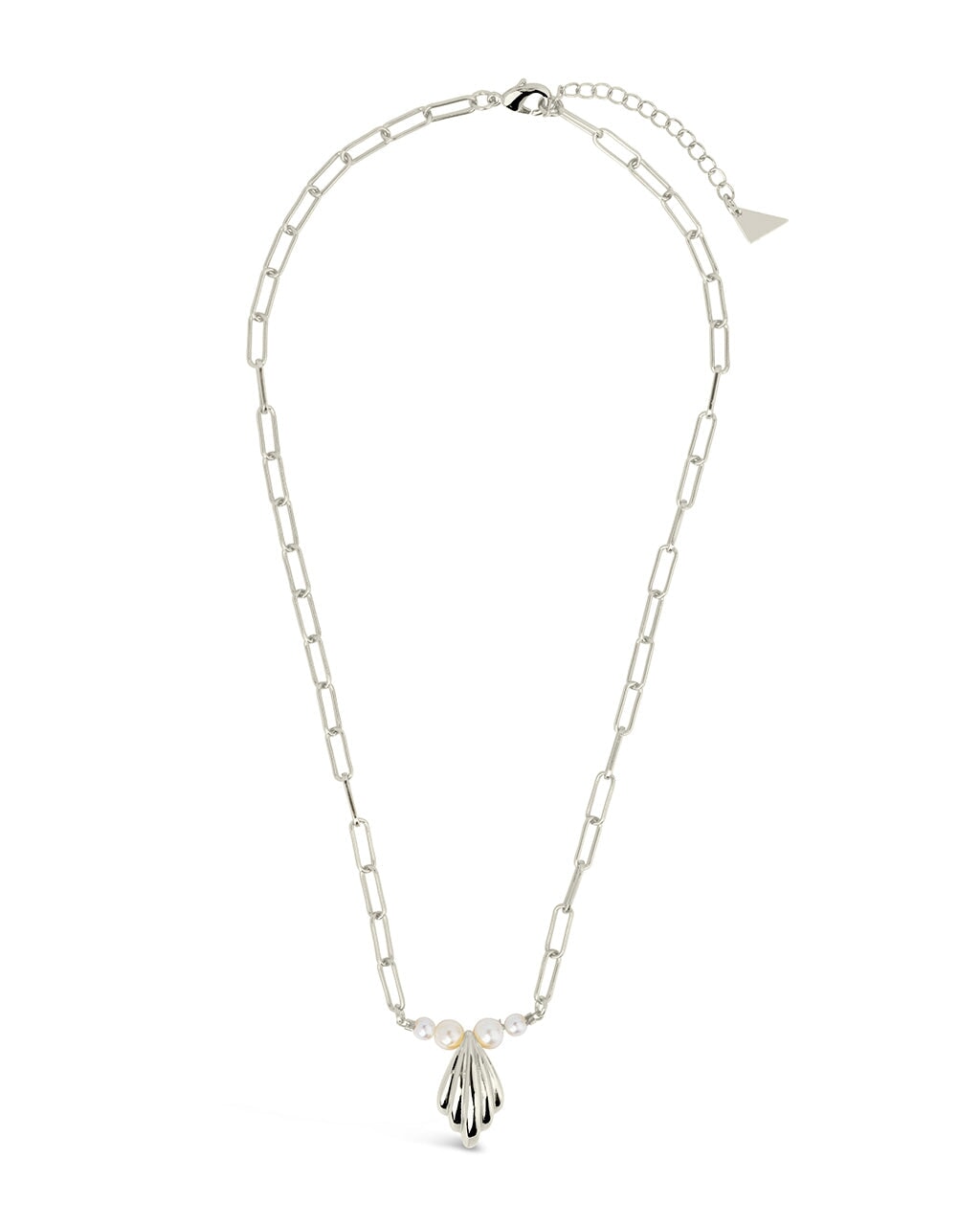 Chérie Pearl Shell Pendant Necklace