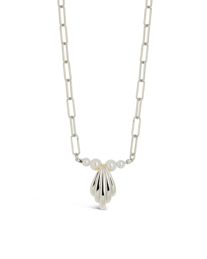 Chérie Pearl Shell Pendant Necklace