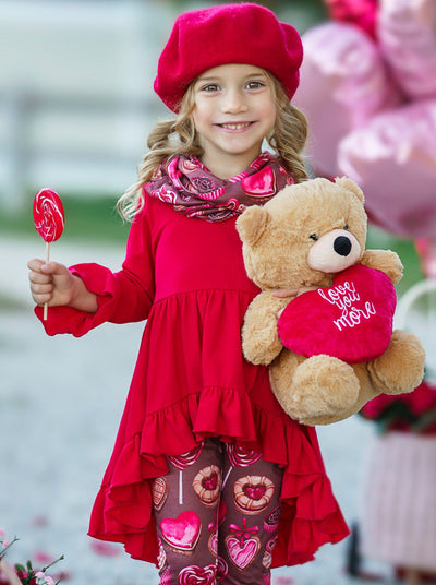 Sweetest Treat Tunic, Scarf and Legging Set