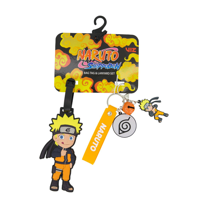 Naruto Shippuden Luggage Tag & Lanyard Set