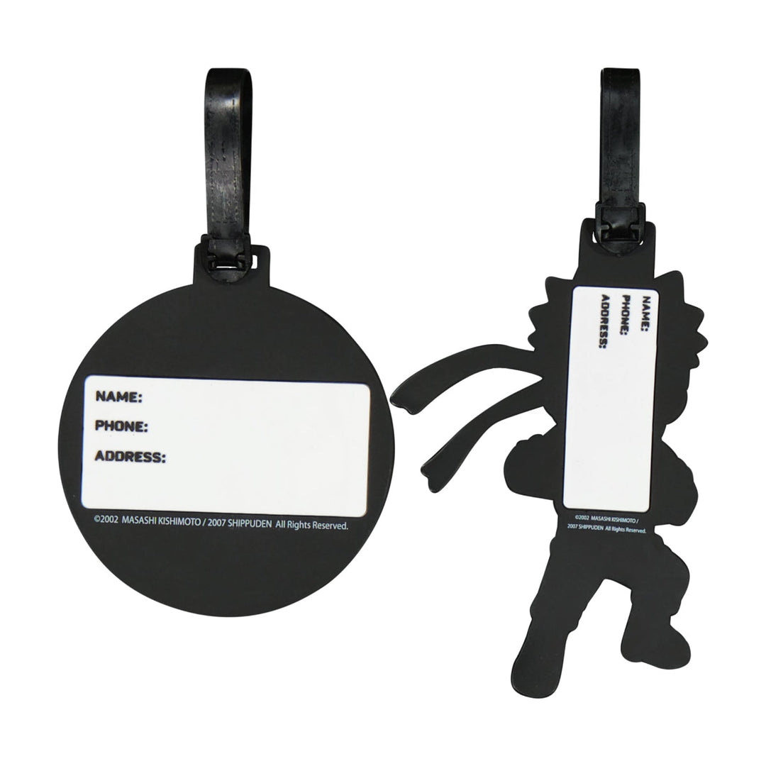 Naruto Uzumaki & Hidden Leaf Cloud Luggage Tag Set